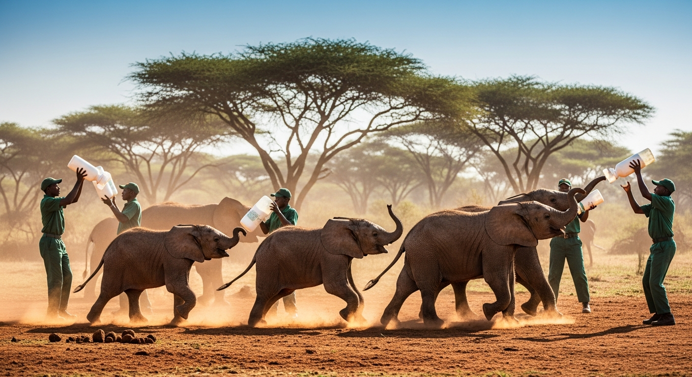 Elephant Orphanage & Giraffe Centre Tours